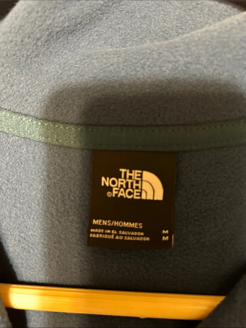 The North Face Men's Slate Blue Half-Zip Fleece Pullover